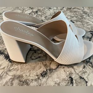 Charles David Block Heel Sandal 9.5